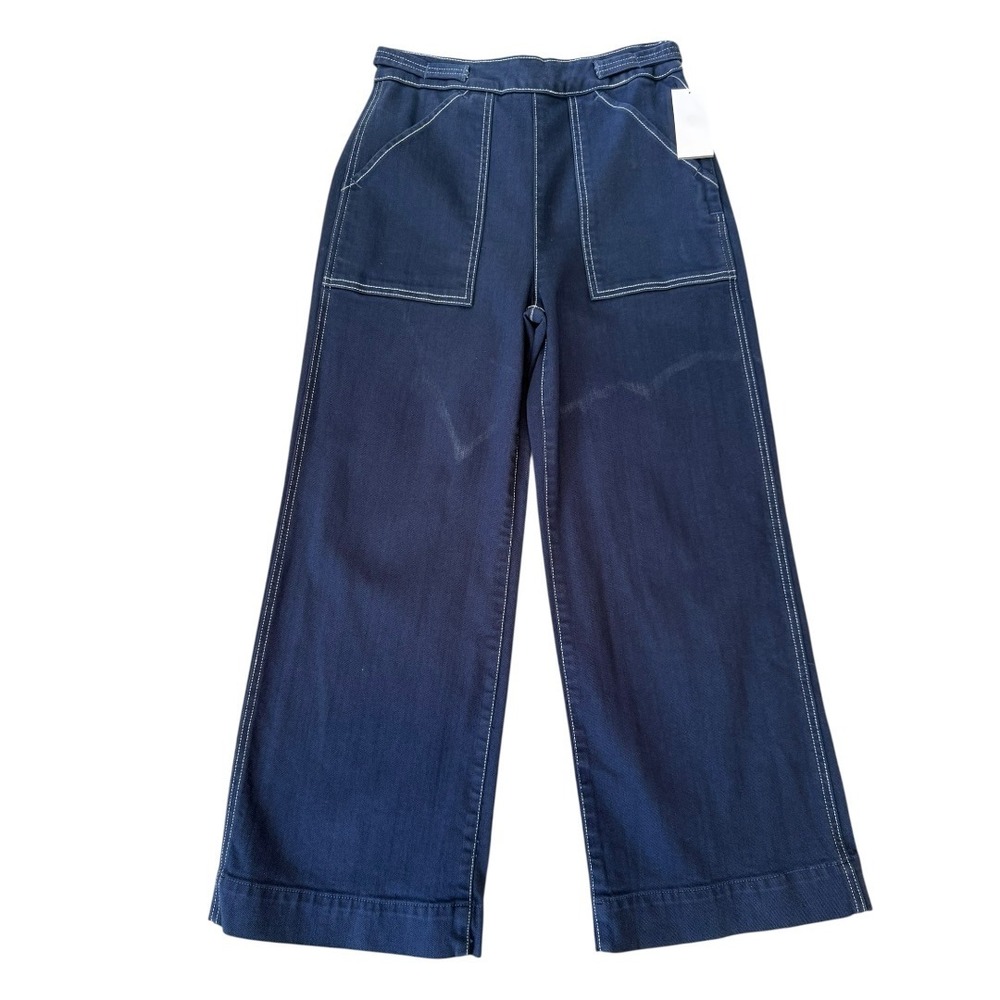 AG Adriano Goldschmied Vintage Rosie Workwear Wide Leg Indigo Jeans Size 4 26